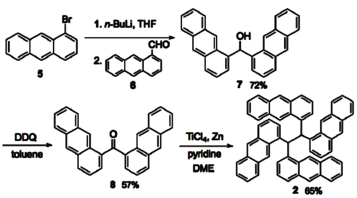 Anthracene Assembled Hydrocarbon